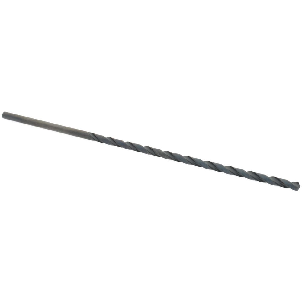 Extra Length Drill Bit: 0.1875" Dia, 118 °, High Speed Steel