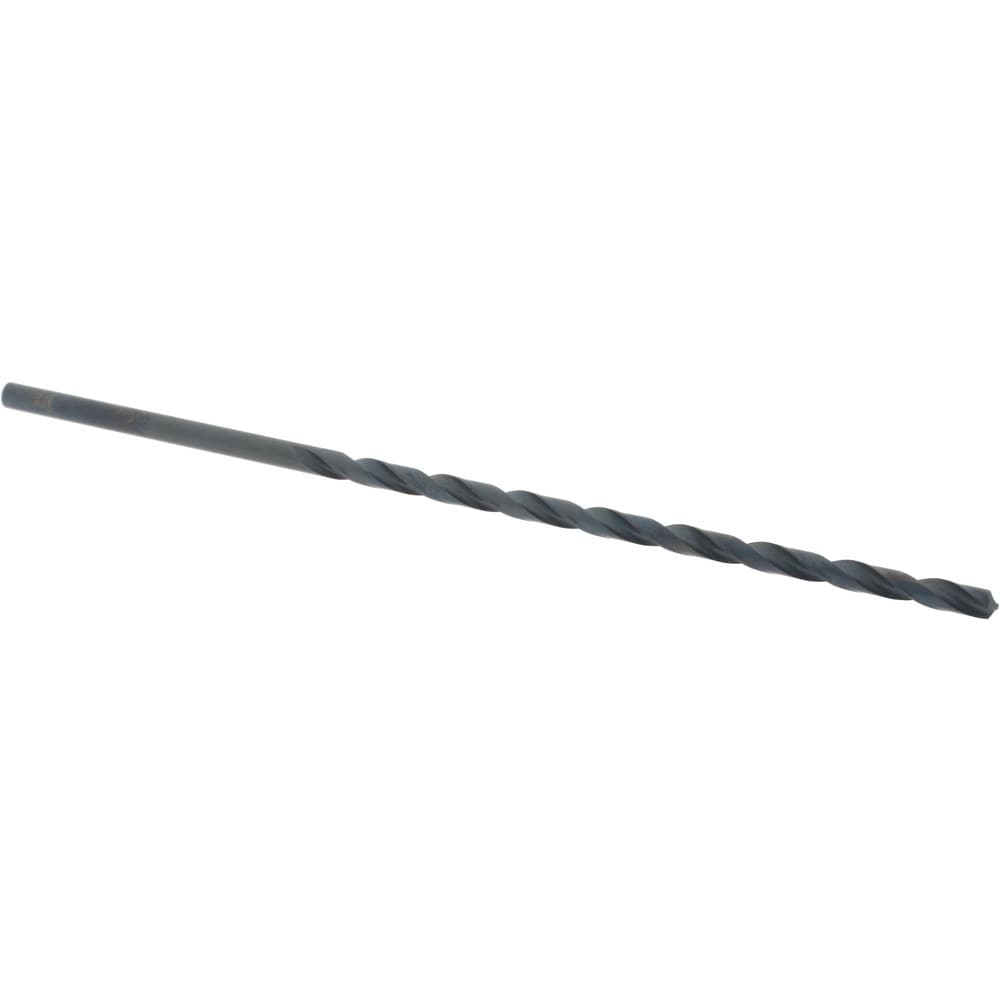 Extra Length Drill Bit: 0.2188" Dia, 118 ° Point, High Speed Steel