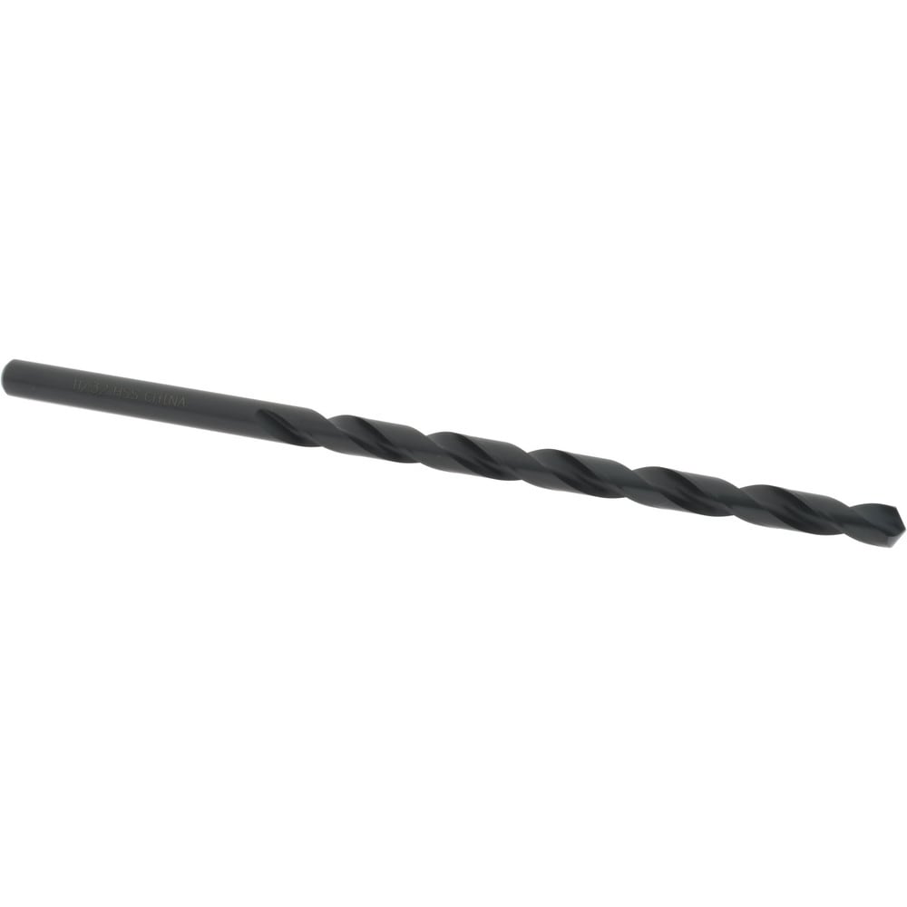 Extra Length Drill Bit: 0.3438" Dia, 118 °, High Speed Steel