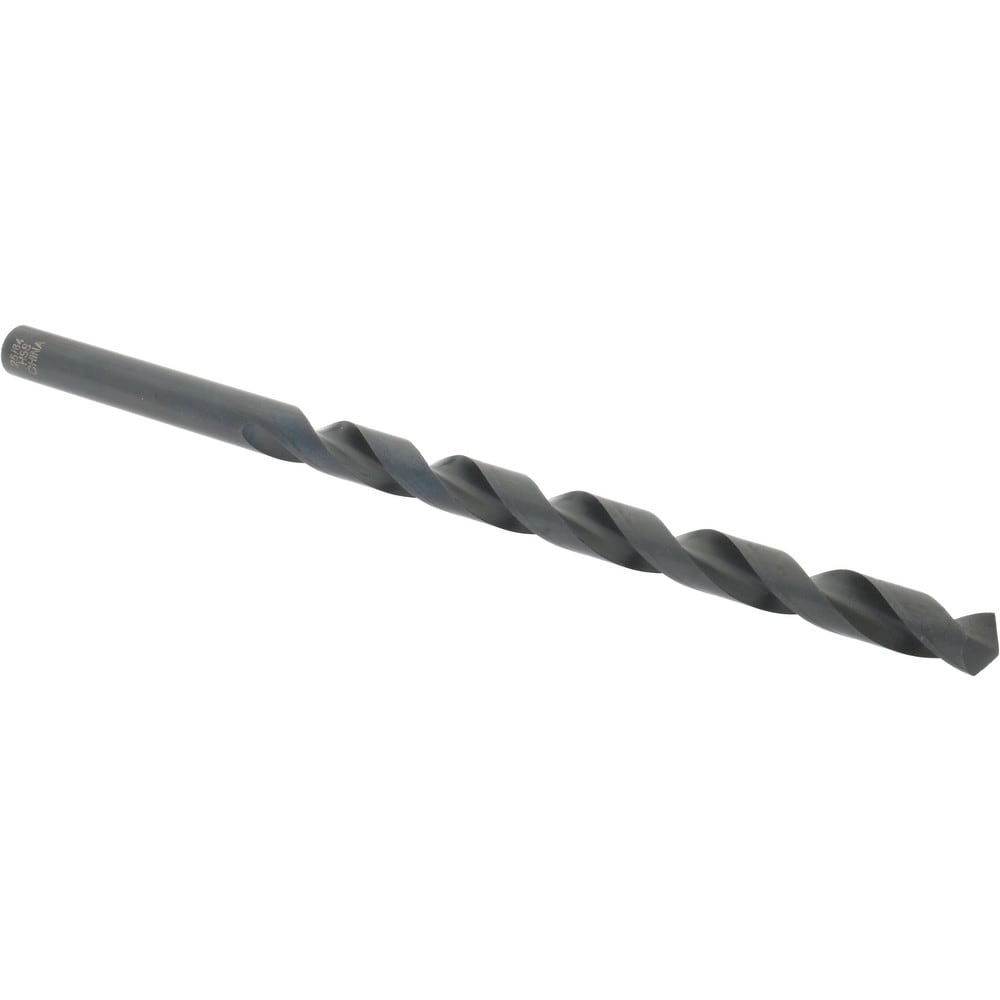 Extra Length Drill Bit: 0.3906" Dia, 118 °, High Speed Steel