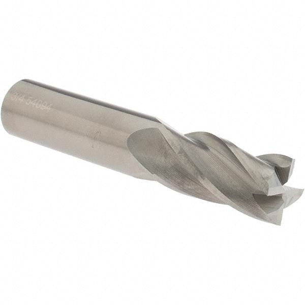 OSG 404-7500 Square End Mill: 3/4 Dia, 1-1/2 LOC, 3/4 Shank Dia, 4 OAL, 4 Flutes, Solid Carbide Image