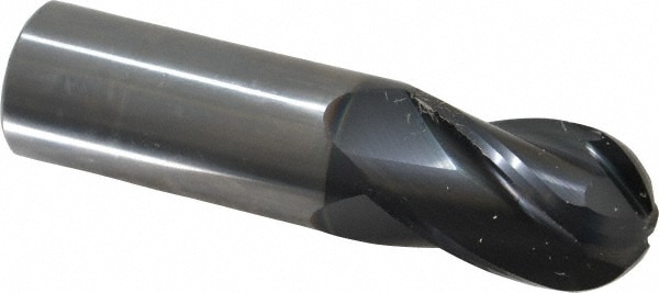 OSG 404-1000-BN11 Ball End Mill: 1" Dia, 1.5" LOC, 4 Flute, Solid Carbide Image