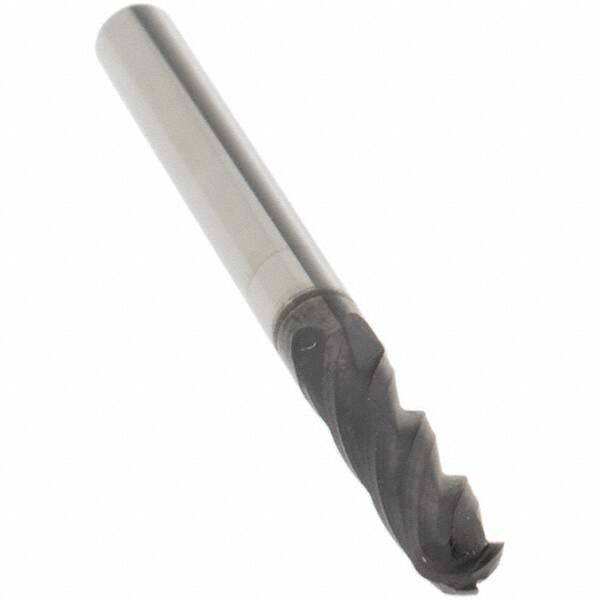 Number of Flutes 404-1094-BN-2 Packs Osg Ball End Mill 7/64 Milling Dia 4 3/8 Length of Cut Bright 404BN 