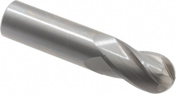 OSG 404-8750-BN Ball End Mill: 0.875" Dia, 1.5" LOC, 4 Flute, Solid Carbide Image