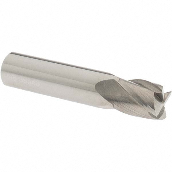 OSG 414-6250 Square End Mill: 5/8 Dia, 3/4 LOC, 5/8 Shank Dia, 3 OAL, 4 Flutes, Solid Carbide Image