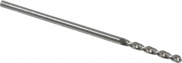 Screw Machine Length Drill Bit: 0.0469" Dia, 130 °, Vanadium High Speed Steel