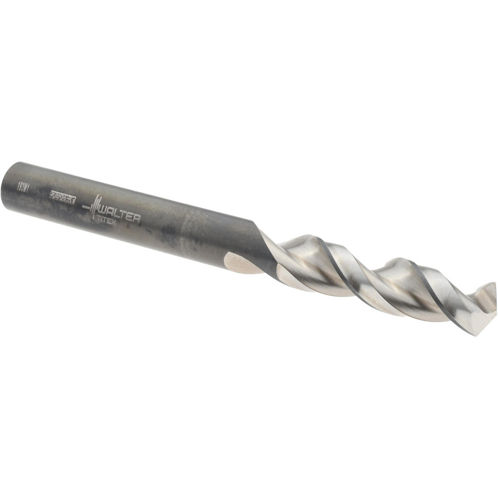 Screw Machine Length Drill Bit: 19/64" Dia, 130 deg Point, Vanadium High Speed Steel