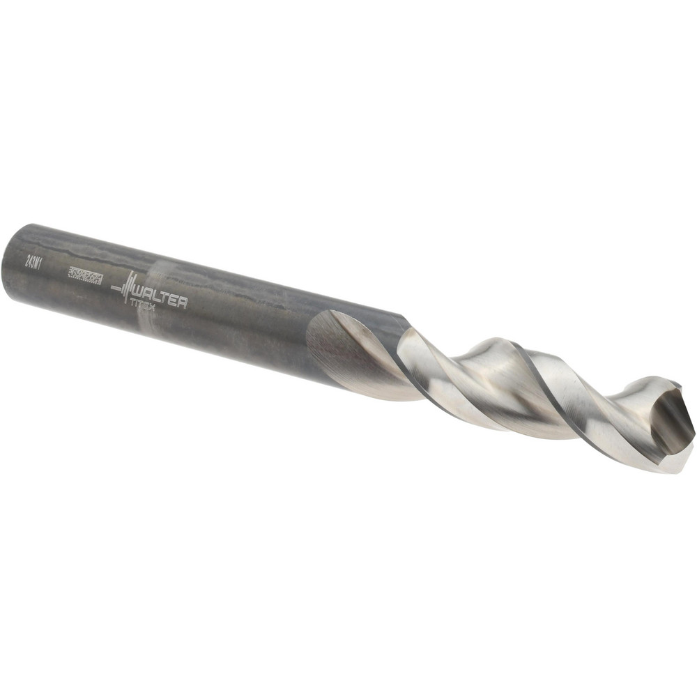 Screw Machine Length Drill Bit: 23/64" Dia, 130 deg Point, Vanadium High Speed Steel