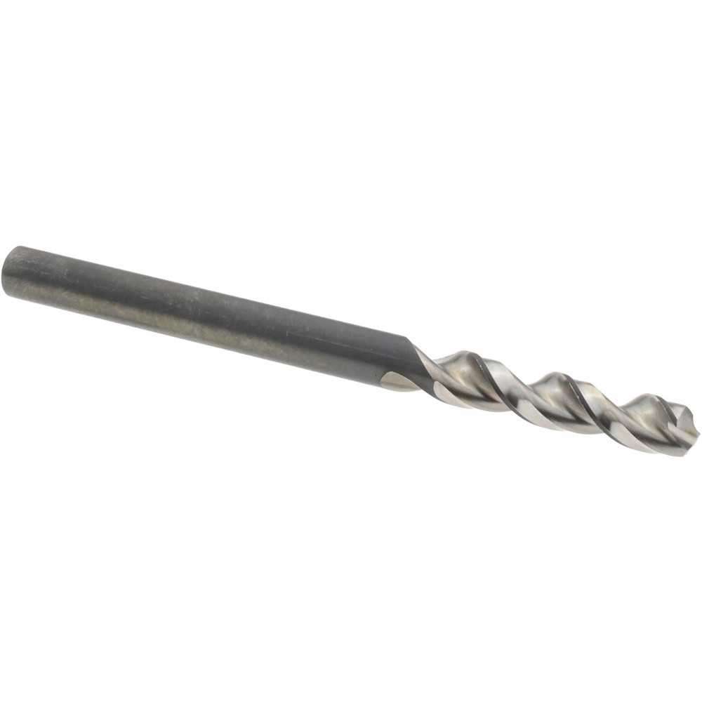 Screw Machine Length Drill Bit: Size #24, 130 deg Point, Vanadium High Speed Steel