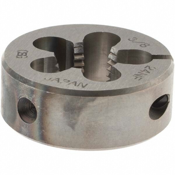 OSG - 3/8-24 UNF High Speed Steel Round Adjustable Die - 01429059 - MSC ...