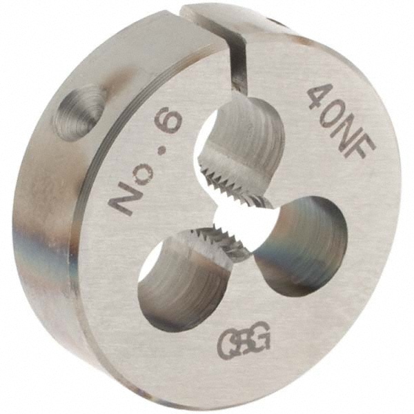 OSG - Round Die: #6-40, High Speed Steel | MSC Industrial Supply Co.