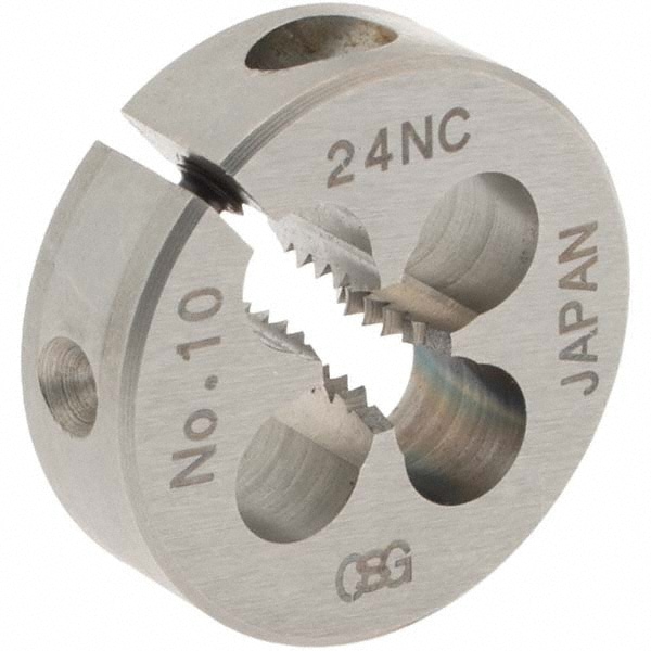 OSG 2728000 Round Die: #10-24, High Speed Steel Image