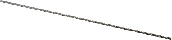 Extra Length Drill Bit: 0.1406" Dia, 118 ° Point, High Speed Steel