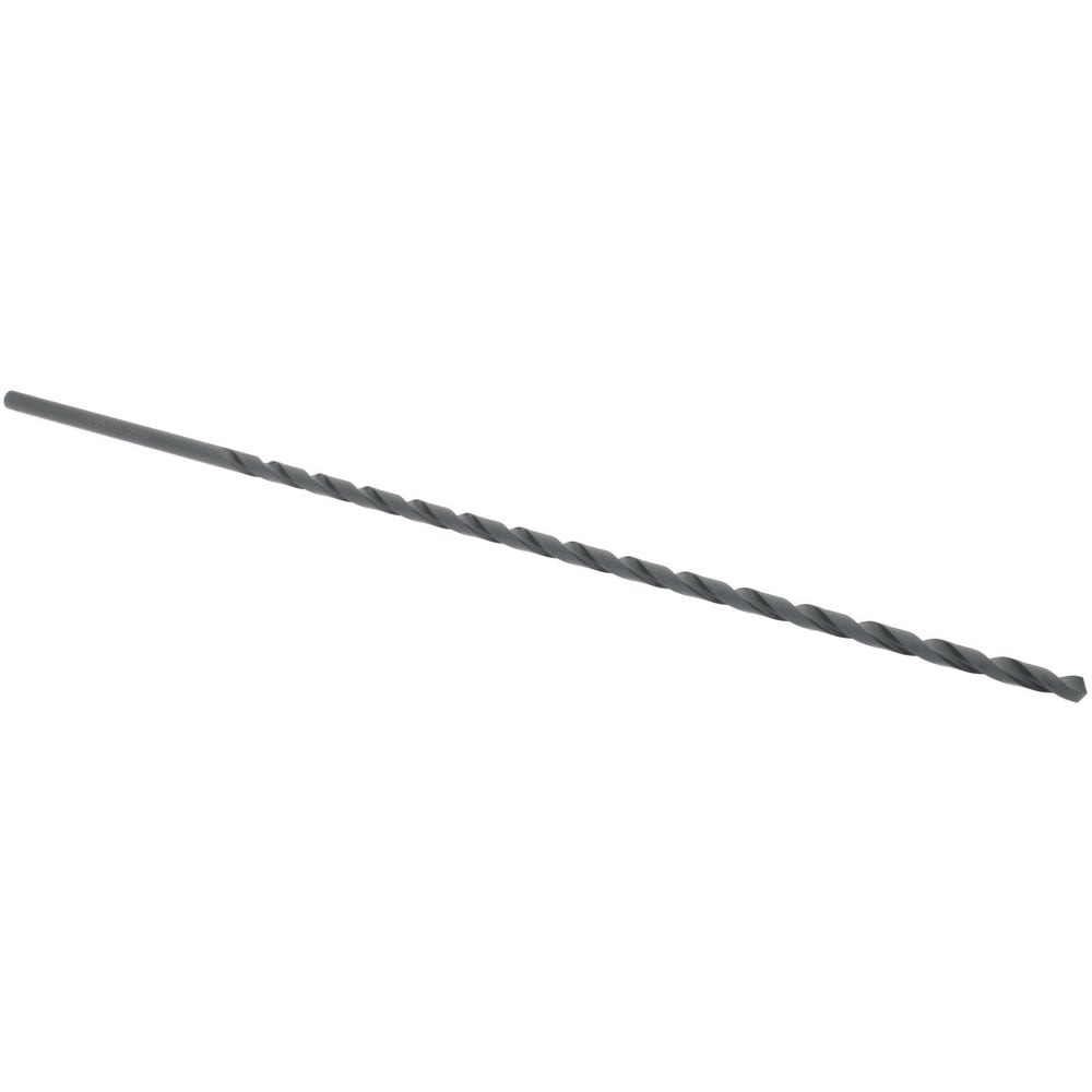Extra Length Drill Bit: 0.2031" Dia, 118 ° Point, High Speed Steel
