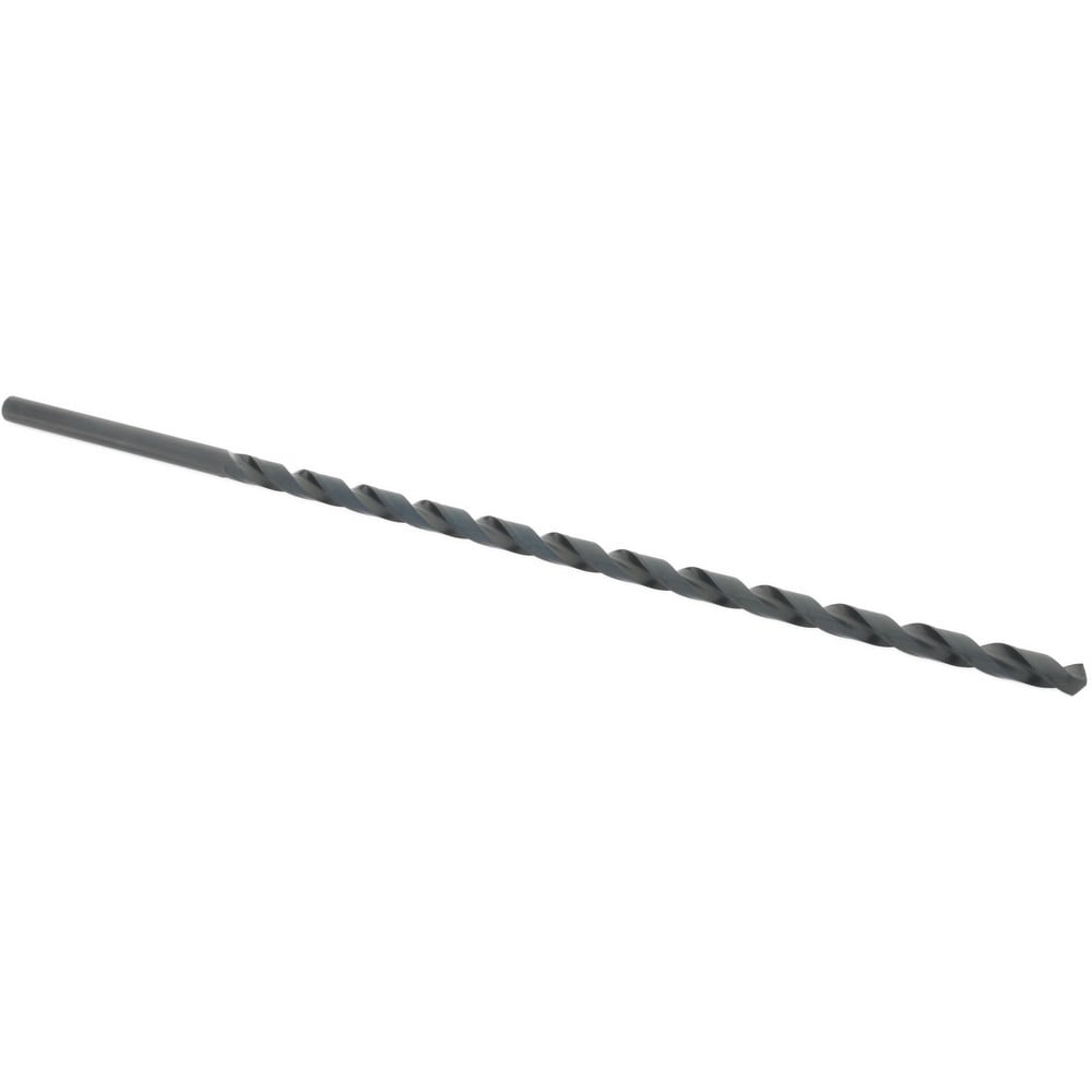 Extra Length Drill Bit: 0.2813" Dia, 118 ° Point, High Speed Steel