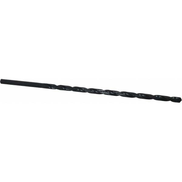 Extra Length Drill Bit: 0.3594" Dia, 118 ° Point, High Speed Steel