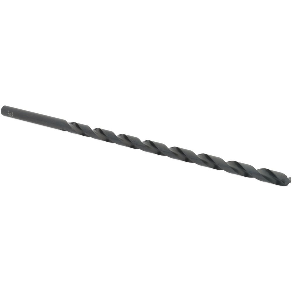 Extra Length Drill Bit: 0.4219" Dia, 118 ° Point, High Speed Steel