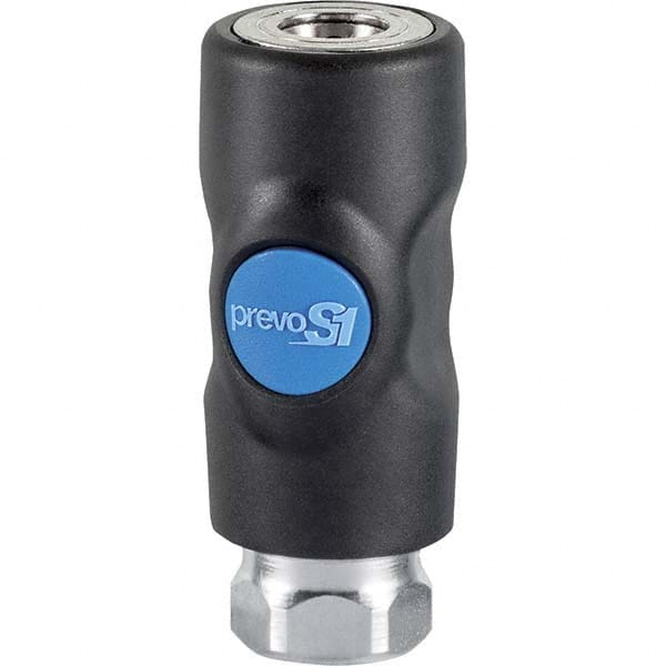 Prevost ISI 061202 3/8 Female NPT Industrial Pneumatic Hose Safety Coupler 