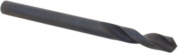 Screw Machine Length Drill Bit: 0.159" Dia, 118 °, High Speed Steel