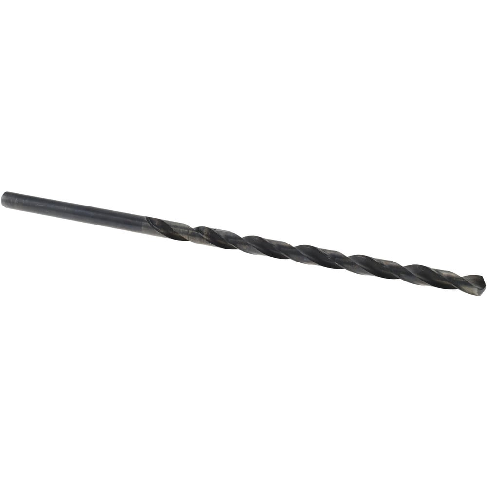Extra Length Drill Bit: 0.6406" Dia, 118 ° Point, High Speed Steel