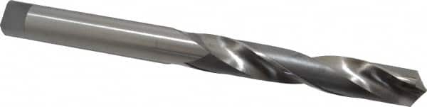 CJT -13010000 1" 118° Spiral Flute Carbide-Tipped Taper Length Drill Bit 