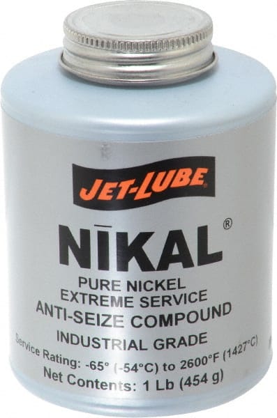 Jet-Lube 13604 High Temperature Anti-Seize Lubricant: 1 lb Can 