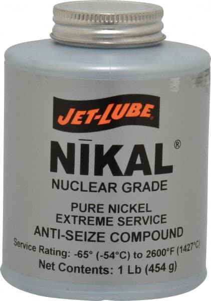 Jet-Lube 13504 Extreme Pressure & Temperature Anti-Seize Lubricant: 1 lb Can 