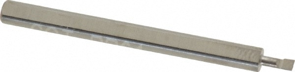 Scientific Cutting Tools BB61 Radial Relief Boring Bar: 0.06" Min Bore, 1/8" Max Depth, Right Hand Cut, Submicron Solid Carbide 