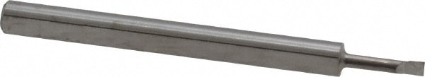 Scientific Cutting Tools BB62 Radial Relief Boring Bar: 0.06" Min Bore, 1/4" Max Depth, Right Hand Cut, Submicron Solid Carbide 