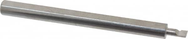 Scientific Cutting Tools BB71 Radial Relief Boring Bar: 0.075" Min Bore, 1/8" Max Depth, Right Hand Cut, Submicron Solid Carbide 