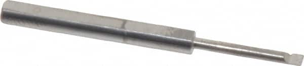 Scientific Cutting Tools BB74 Radial Relief Boring Bar: 0.075" Min Bore, 1/2" Max Depth, Right Hand Cut, Submicron Solid Carbide 