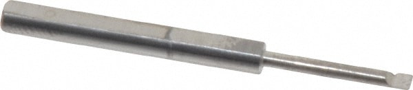 Scientific Cutting Tools BB74 Radial Relief Boring Bar: 0.075" Min Bore, 1/2" Max Depth, Right Hand Cut, Submicron Solid Carbide Image