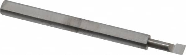 Scientific Cutting Tools BB92 Radial Relief Boring Bar: 0.09" Min Bore, 1/4" Max Depth, Right Hand Cut, Submicron Solid Carbide 