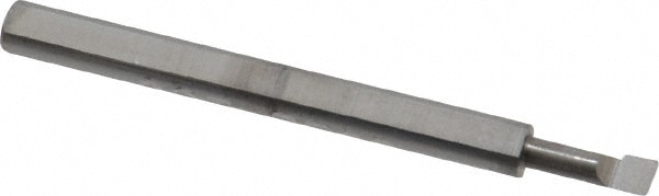 Scientific Cutting Tools BB92 Radial Relief Boring Bar: 0.09" Min Bore, 1/4" Max Depth, Right Hand Cut, Submicron Solid Carbide Image