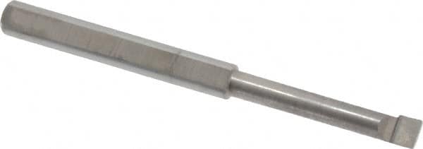 Scientific Cutting Tools BB105 Radial Relief Boring Bar: 0.105" Min Bore, 5/8" Max Depth, Right Hand Cut, Submicron Solid Carbide 