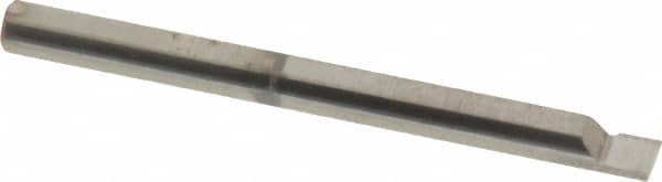 Scientific Cutting Tools BB122 Radial Relief Boring Bar: 0.12" Min Bore, 1/4" Max Depth, Right Hand Cut, Submicron Solid Carbide 