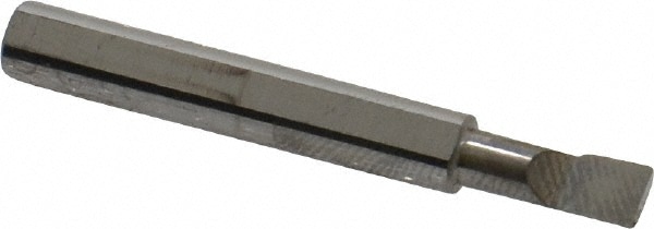 Scientific Cutting Tools BB153 Radial Relief Boring Bar: 0.155" Min Bore, 3/8" Max Depth, Right Hand Cut, Submicron Solid Carbide Image