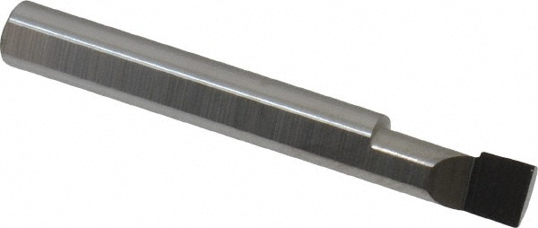 Scientific Cutting Tools BB183 Radial Relief Boring Bar: 0.185" Min Bore, 3/8" Max Depth, Right Hand Cut, Submicron Solid Carbide Image