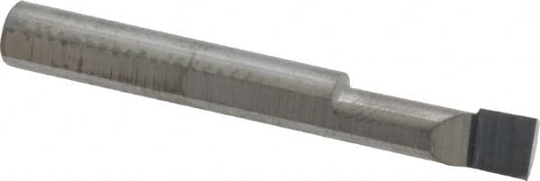 Scientific Cutting Tools BB184 Radial Relief Boring Bar: 0.185" Min Bore, 1/2" Max Depth, Right Hand Cut, Submicron Solid Carbide 