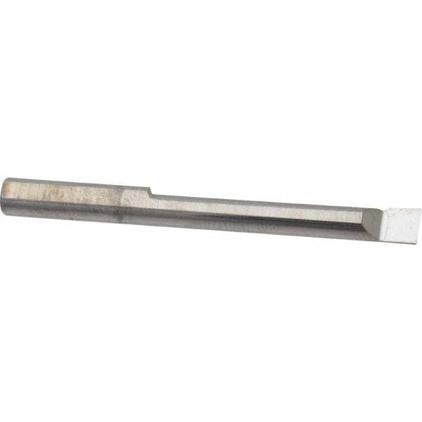 Scientific Cutting Tools BB1812 Radial Relief Boring Bar: 0.185" Min Bore, 1-1/4" Max Depth, Right Hand Cut, Submicron Solid Carbide 