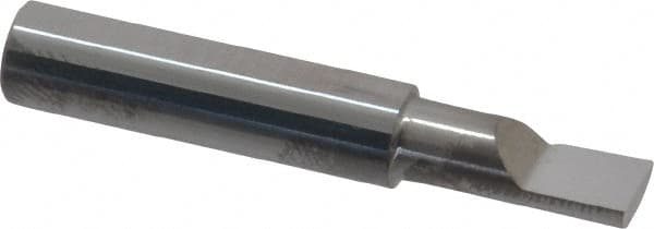Scientific Cutting Tools BB224 Radial Relief Boring Bar: 0.22" Min Bore, 1/2" Max Depth, Right Hand Cut, Submicron Solid Carbide 