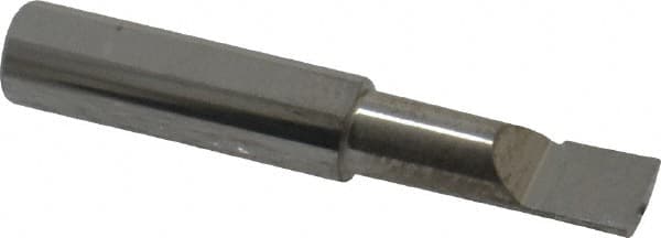 Scientific Cutting Tools BB225 Radial Relief Boring Bar: 0.22" Min Bore, 5/8" Max Depth, Right Hand Cut, Submicron Solid Carbide 