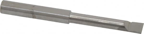 Scientific Cutting Tools BB2212 Radial Relief Boring Bar: 0.22" Min Bore, 1-1/4" Max Depth, Right Hand Cut, Submicron Solid Carbide 