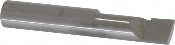 Scientific Cutting Tools BB255 Radial Relief Boring Bar: 0.248" Min Bore, 5/8" Max Depth, Right Hand Cut, Submicron Solid Carbide 