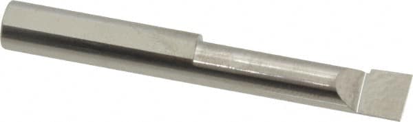 Scientific Cutting Tools BB258 Radial Relief Boring Bar: 0.248" Min Bore, 1" Max Depth, Right Hand Cut, Submicron Solid Carbide 