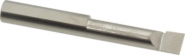 Scientific Cutting Tools BB258 Radial Relief Boring Bar: 0.248" Min Bore, 1" Max Depth, Right Hand Cut, Submicron Solid Carbide Image