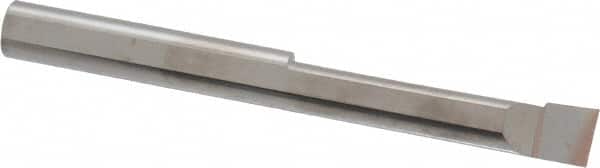 Scientific Cutting Tools BB2512 Radial Relief Boring Bar: 0.248" Min Bore, 1-1/4" Max Depth, Right Hand Cut, Submicron Solid Carbide 