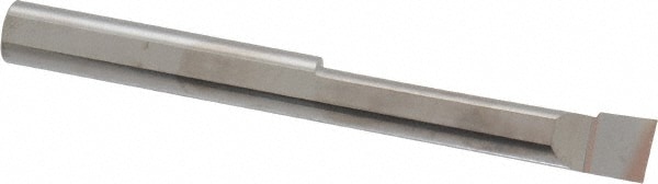 Scientific Cutting Tools BB2512 Radial Relief Boring Bar: 0.248" Min Bore, 1-1/4" Max Depth, Right Hand Cut, Submicron Solid Carbide Image