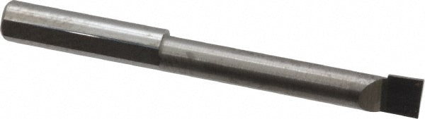 Scientific Cutting Tools BB2514 Radial Relief Boring Bar: 0.248" Min Bore, 1-1/2" Max Depth, Right Hand Cut, Submicron Solid Carbide Image