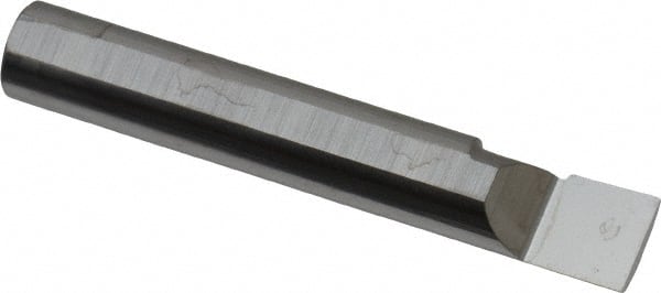 Scientific Cutting Tools BB314 Radial Relief Boring Bar: 0.31" Min Bore, 1/2" Max Depth, Right Hand Cut, Submicron Solid Carbide 